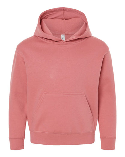 LAT Youth Fleece Hoodie Sweatshirt 2296 #color_Mauvelous