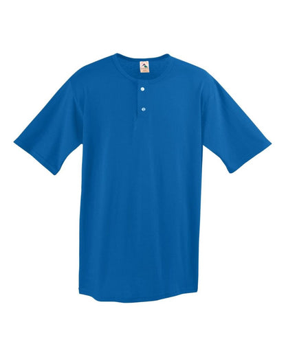 Augusta Sportswear Two-Button Baseball Jersey 580 #color_Royal