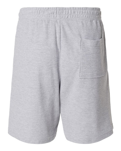 American Apparel Pique Unisex Gym Shorts 2PQ #color_Heather Grey