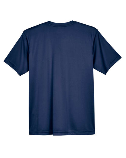 UltraClub Youth Cool & Dry Sport Performance Interlock T-shirt 8420Y #color_Navy