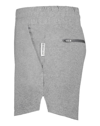 Holloway Women's Eco Revive™ Ventura Soft Knit Shorts 223704 #color_Grey Heather