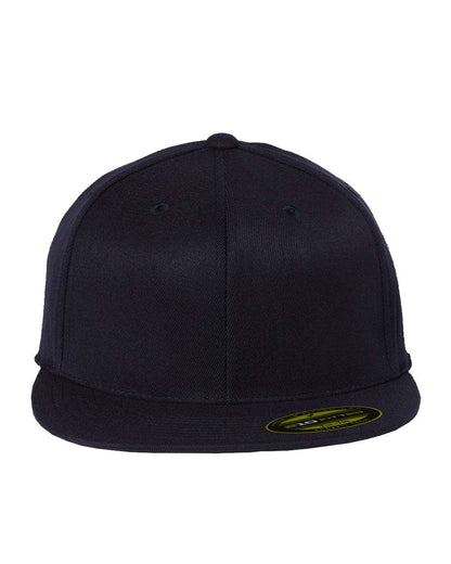 Flexfit 210® Flat Bill Cap 6210FF #color_Dark Navy