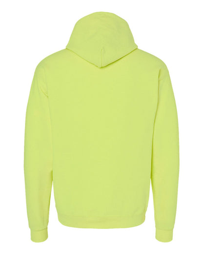 Hanes Unisex EcoSmart® Hooded Sweatshirt P170 #color_Safety Green