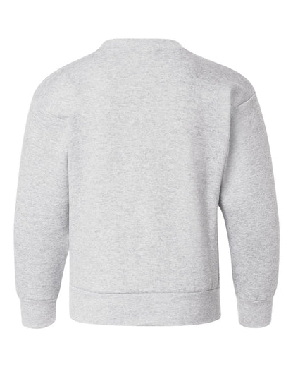 Hanes Youth EcoSmart® Crewneck Sweatshirt P360 #color_Ash