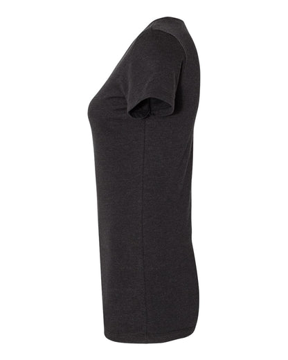 BELLA + CANVAS Women's Triblend Tee 8413 #color_Black Heather Triblend