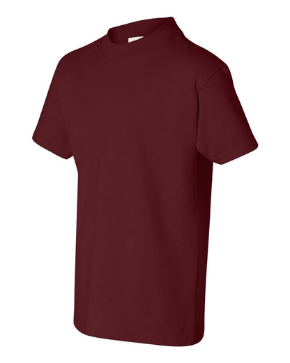 Hanes Authentic Youth T-Shirt 5450 #color_Maroon