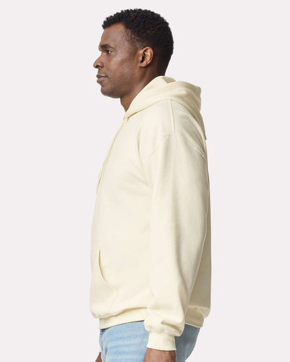 Gildan Unisex Softstyle® Midweight Hooded Sweatshirt SF500 #colormdl_Off White