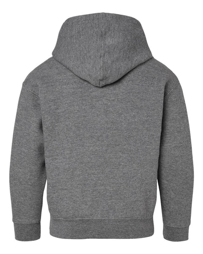 LAT Youth Fleece Hoodie Sweatshirt 2296 #color_Granite Heather
