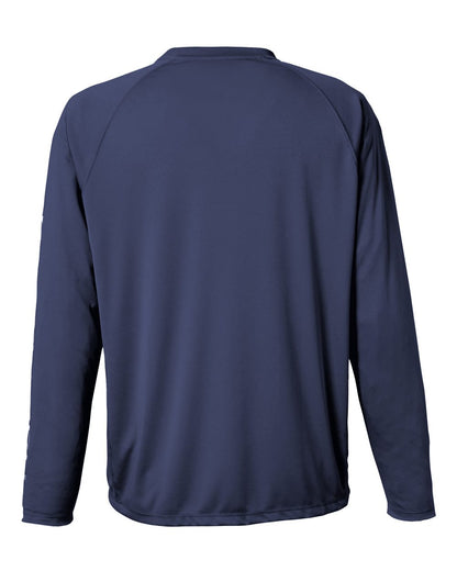 HUK Men's LoPro Pursuit Long Sleeve T-Shirt H12L009 #color_Naval Academy