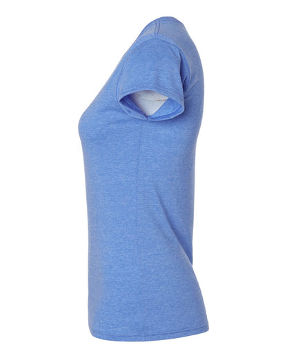 Gildan Women's Softstyle® T-Shirt 64000L #color_Heather Royal