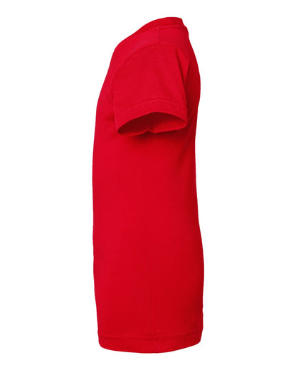 LAT Girls' Fine Jersey Tee 2616 #color_Red