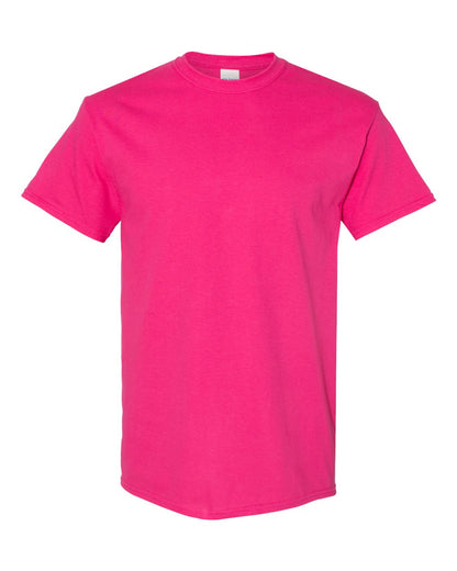 Gildan Unisex Heavy Cotton™ T-Shirt 5000 #color_Heliconia