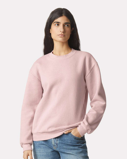 American Apparel ReFlex Fleece Crewneck Sweatshirt RF496 #colormdl_Blush