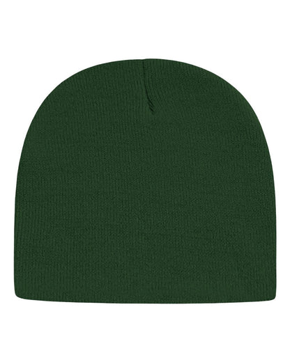 CAP AMERICA USA-Made 8 1/2" Beanie TKN28 #color_Forest Green