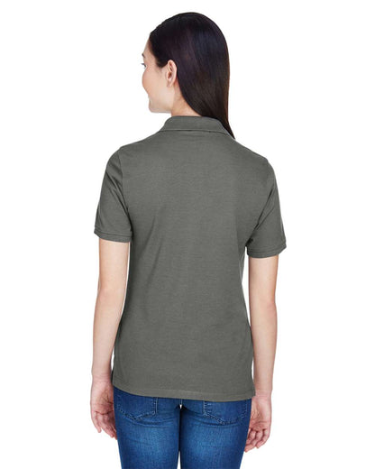 Harriton Women's Easy Blend Polo M265W #colormdl_Charcoal