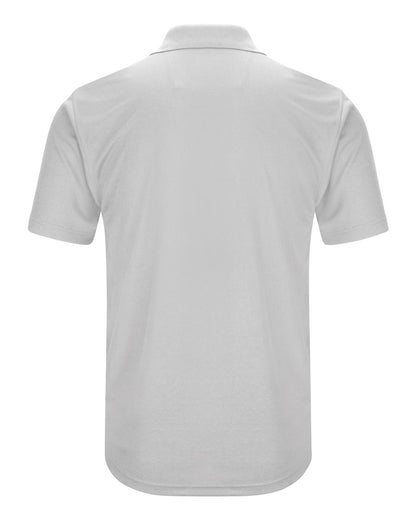Red Kap Men's Short Sleeve Performance Knit Pocketless Core Polo SK96 #color_Silver