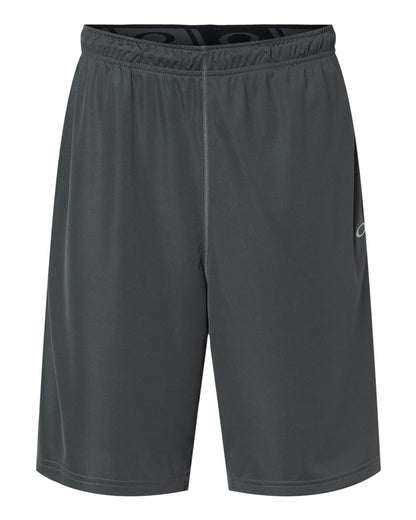Oakley Men's Team Issue Hydrolix 9" Shorts FOA402995 #color_Forged Iron