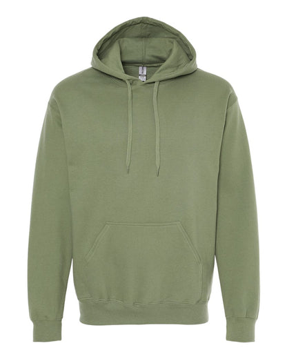 Gildan Softstyle® Midweight Hooded Sweatshirt SF500 #color_Military Green