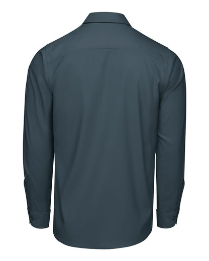 Red Kap Men's Tall Cooling Long Sleeve Work Shirt TSM4T #color_Arctic