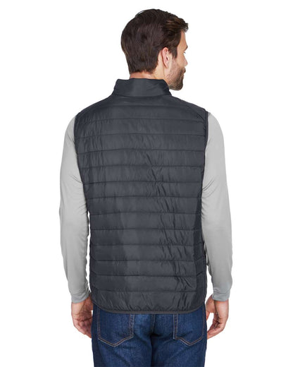 CORE365 Men's Prevail Packable Puffer Vest CE702 #colormdl_Carbon