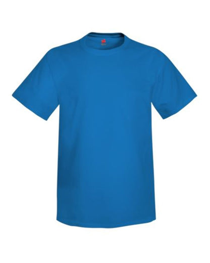 Hanes Unisex Authentic T-Shirt 5250 #color_Palace Blue