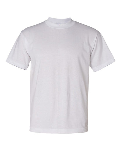 Bayside USA-Made 50/50 T-Shirt 1701 #color_White