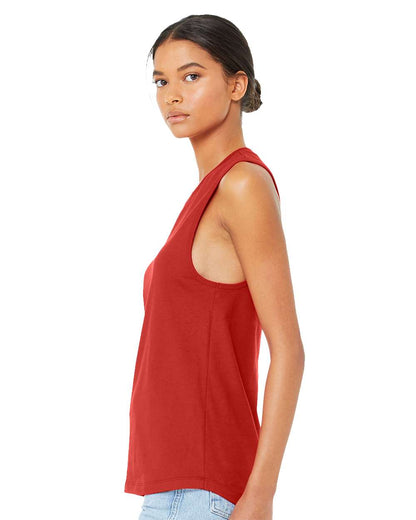 BELLA + CANVAS Women's Jersey Muscle Tank 6003 #colormdl_Red