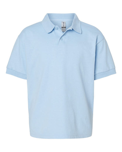 Gildan Youth DryBlend® Jersey Polo 8800B #color_Light Blue