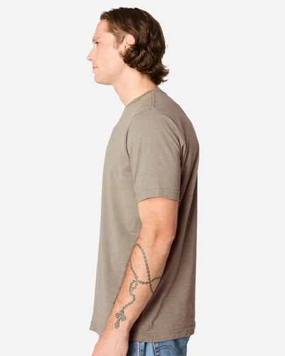 Lane Seven Deluxe CVC T-Shirt LS1500C #colormdl_Brown Heather