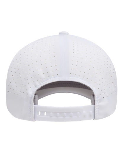 Flexfit Delta® Snapback Perforated Cap 180AP #color_White