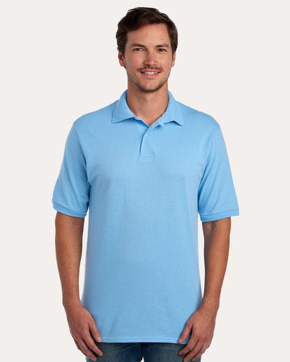JERZEES Men's Dri-Power® Polo 437R #colormdl_Light Blue