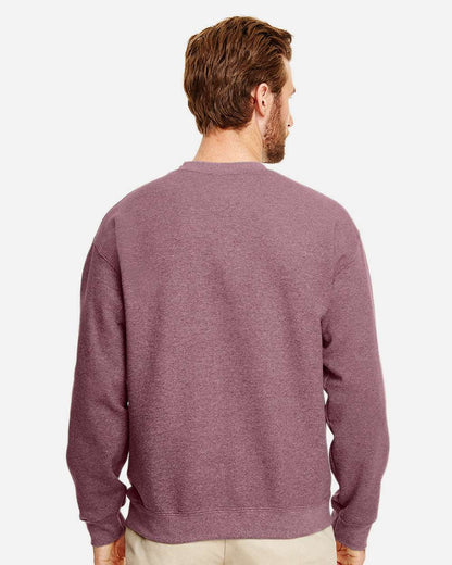 Gildan Unisex Heavy Blend™ Crewneck Sweatshirt 18000 #colormdl_Heather Dark Maroon
