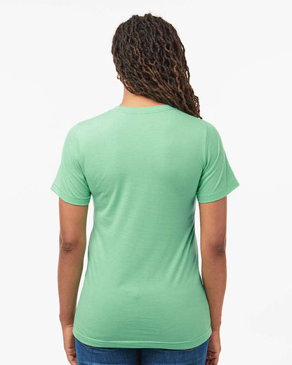 Tultex Combed CVC T-Shirt 602CVC #colormdl_Heather Light Mint