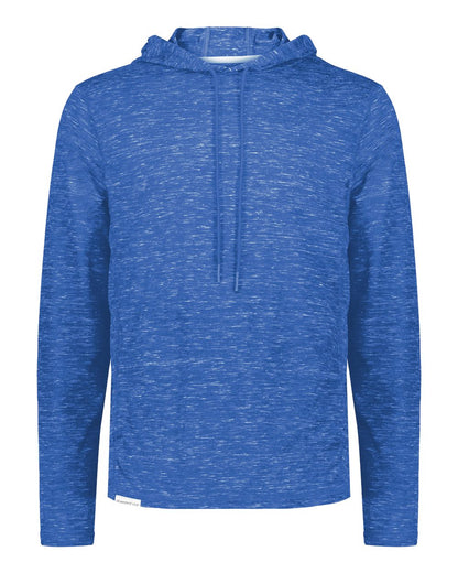 Holloway Men's Eco Revive™ Monterey Hooded Sweatshirt 222745 #color_Royal Heather