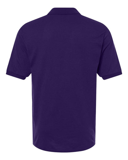 JERZEES Men's Dri-Power® Polo 437R #color_Deep Purple