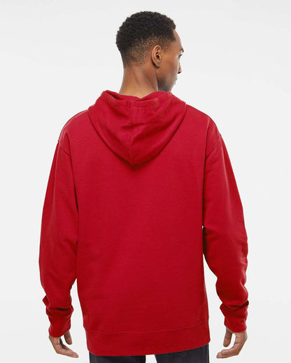 Independent Trading Co. Unisex Midweight Hooded Sweatshirt SS4500 #colormdl_Red