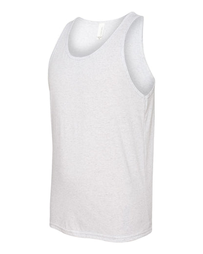 BELLA + CANVAS Triblend Tank 3484 #color_White Fleck Triblend