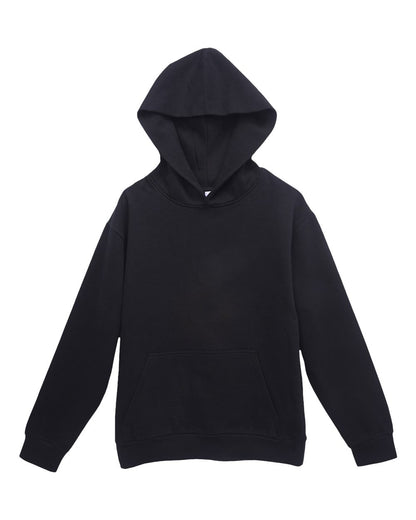 Lane Seven Unisex Urban Pullover Hooded Sweatshirt LS16001 #color_Black