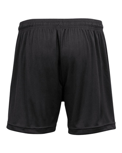 Badger Women's B-Core 5" Inseam Shorts 4116 #color_Black