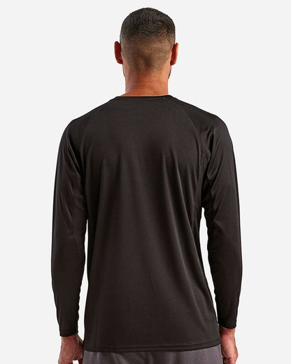 TriDri Unisex Panelled Long Sleeve Tech T-Shirt TD050 #colormdl_Black