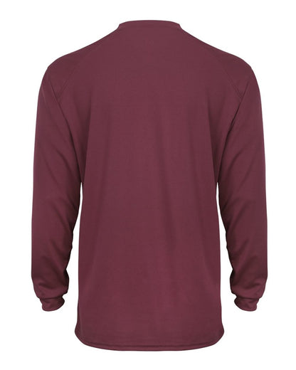 Badger B-Core Long Sleeve T-Shirt 4104 #color_Cardinal