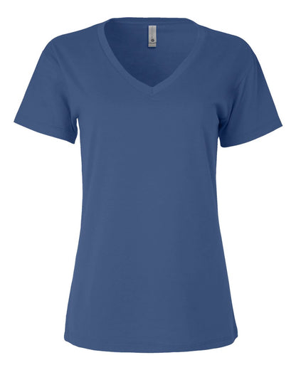 Next Level Women’s Cotton V-Neck T-Shirt 3940 #color_Royal