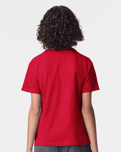 American Apparel Youth Fine Jersey Tee 2001Y #colormdl_Red