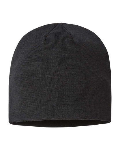 Atlantis Headwear Sustainable Beanie HOLLY #color_Black