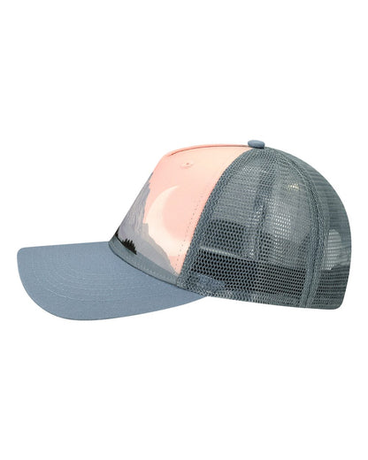 LOCALE Trucker Cap 5PTKR #color_Front Range/ Slate Blue Sarah D
