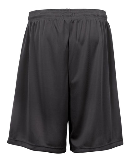 Badger Youth B-Dry 6" Shorts 2107 #color_Graphite