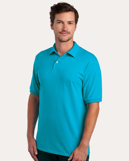 JERZEES Men's Dri-Power® Polo 437R #colormdl_California Blue