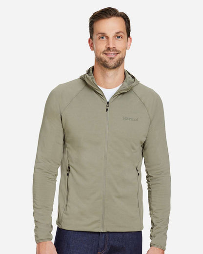 Marmot Men's Leconte Full-Zip Hooded Jacket M15383 #colormdl_Vetiver