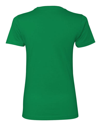 Next Level Women’s Cotton T-Shirt 3900 #color_Kelly Green