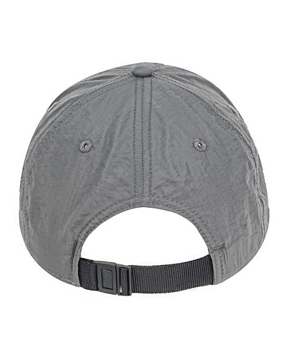 Big Accessories Crinkle Nylon Cap BA715 #color_Dark Grey